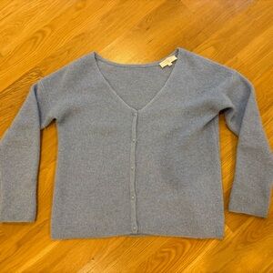 Sezane sky Blue Barry cardigan size Medium